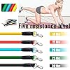 Johiux-11-Pack-Resistance-Bands-Set-Portable-Home-Gym-Accessories-Including-5-Stackable-Exercise-Bands-with-Handles-Perfect-for-Resistance-Training-Physical-Therapy-Home-Workout-Yoga-Pilates Johiux 11 Pack Resistance Bands Set, Portable Home Gym Accessories Including 5 Stackable Exercise Bands with Handles Perfect for Resistance Training, Physical Therapy, Home Workout, Yoga, Pilates