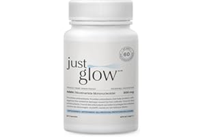 Just Glow NMN 500mg, 60 Vcaps - Purity 99.9% & Potency 100% - 3rd Party Tested Provided - Nicotinamide Mononucleotide Supplem
