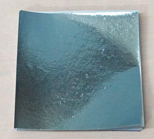 500 5 1/2" X 7 1/4" Light Blue Confectionery Foil Wrappers Candy Wrappers Candy Making Supplies