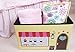 Clever Creations Cake Shop Collapsible Storage Organizer Storage Box Folding Storage Ottoman for Your Bedroom | Perfect Size Storage Chest for Books, Shoes & Games