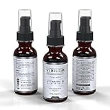 Virilem - Vitamin C Facial Serum 20% - Hyaluronic Acid - Vitamin E Antioxidants