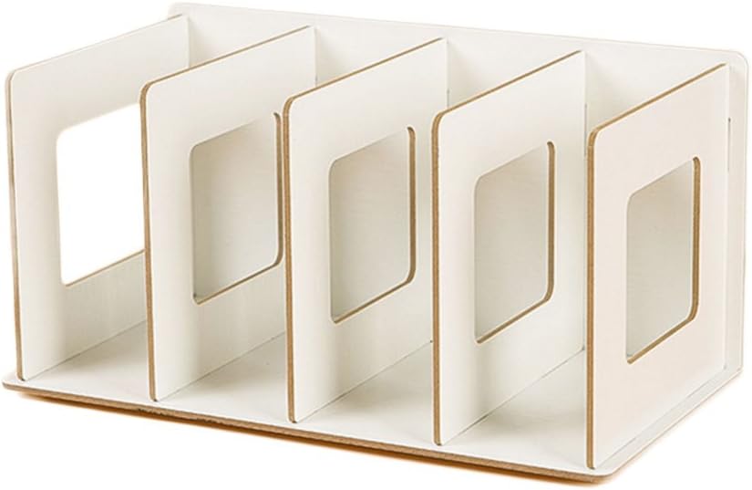 FOKOM Wooden CD Rack DVD Rack Book Rack CD Stand DVD Stand CD Storage