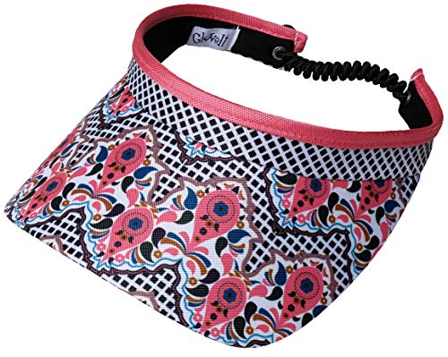 image for Glove It Women's Adjustable Coil Visor Golf & Tennis Head Visors for W