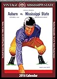 Mississippi State Bulldogs 2016 Vintage Football Calendar by 