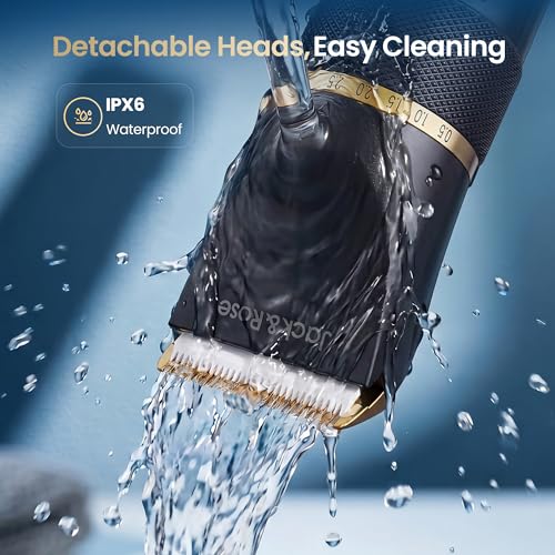 Hair Clippers Men 3 in 1,Cordless Clippers for Men Haircut,Beard Trimmer | Clippers&Trimmers in 1,Ceramic Blade,Quiet,2 Speeds Ajustable,3.5H Long Runtime,Waterproof,0~30mm Fade Length