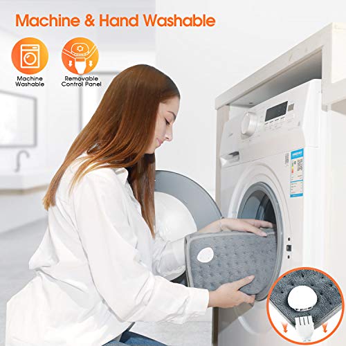 Toyuugo Heating Pad for Fast Back Pain and Cramps Relief, 12" x 24" Large Electric Heating Pad