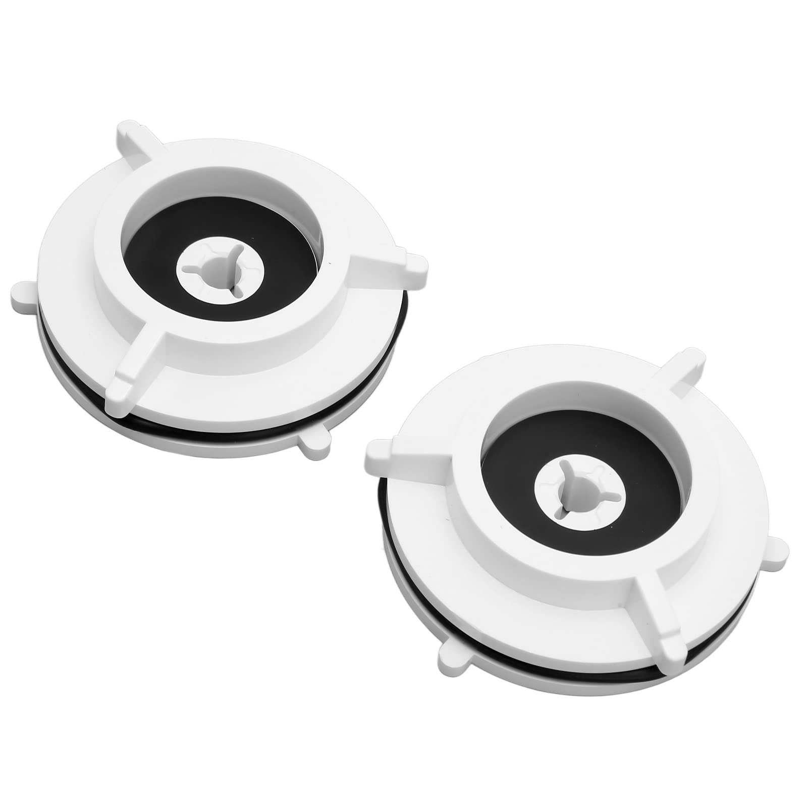 Photo 1 of Nab Hub Adapter, 2Pcs Nab Hub Adapter Universal Loading Device for Studer for ReVox, for B67, for Akai, for Teac, for etc. (White)