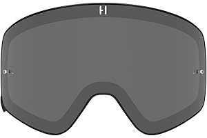 Havoc Racing Infinity Lenses - Interchangeable Magnetic Replacement Lenses - Anti-Fog, Anti-UV, Anti-Scratch Wide Goggle Lens