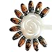 Fanme Halloween Nail Stickers 3D Nail Art Tattoo Decals DIY Nail Art Decoration Self-adhesive Tip Stickers 4Sheets (Halloween)