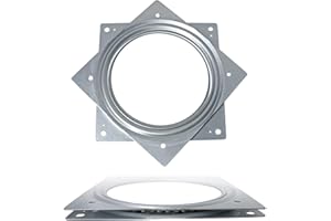 WADY 1 Pcs of 6" Inch Lazy Susan Turntable Bearings Kit for Serving Trays, Swivel Plate, Kitchen Storage Racks, Craft Table H