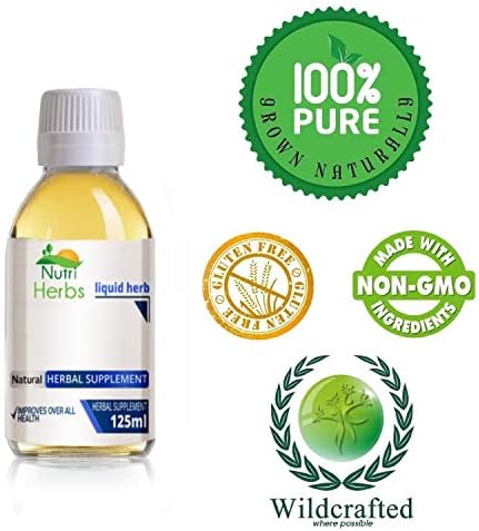 Gentian Root Non Alcoholic Tincture Gentiana lutea 125ml 4.3 OZ