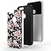 Google Pixel XL Case, TownShop Hard Impact Dual Layer Shockproof Bumper Case for Google Pixel XL - Pink Rose