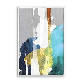 Framed Canvas Home Artwork Decoration Abstract Artwork Canvas Wall Art for Living Room, Bedroom - 16x24 inches