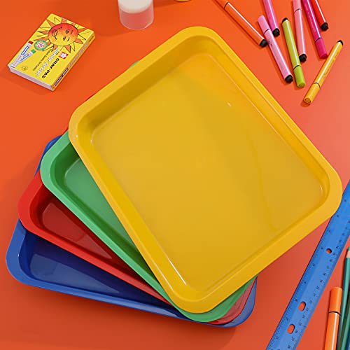 Kid Activity Plastic Tray Multipurpose Art and Crafts Organizer Tray