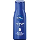 NIVEA Rich Body Milk Mini 75 ml (2.5 fl oz), Intensive Nourishing Body Lotion with Almond Oil of Natural Origin and Vitamin E, Travel Size Body Cream for Daily Skin Care, Convenient Portable Bottle