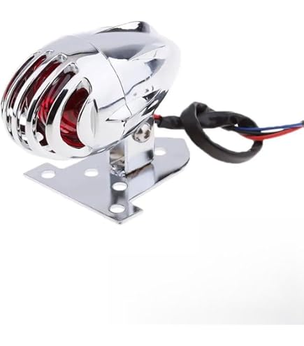Amazon.com: FATECIM Vintage Sparto Motorcycle Tail light Brake
