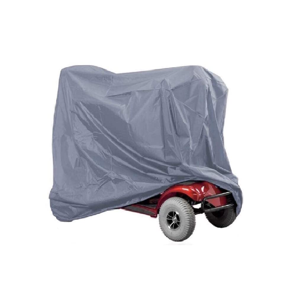 Mobility Scooter Cover - SUNWAN Scooters Storage Covers Waterproof Lightweight Outdoor Protective Cover Prevent Rain Snow Wind Dust Sun UV Fits Most Disability Scooters(120x60x90cm)