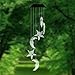 AceList Small Wind Chime 14 Inches Moon Wind Chime for Door Chime House Bedroom Dorm Room Decoration