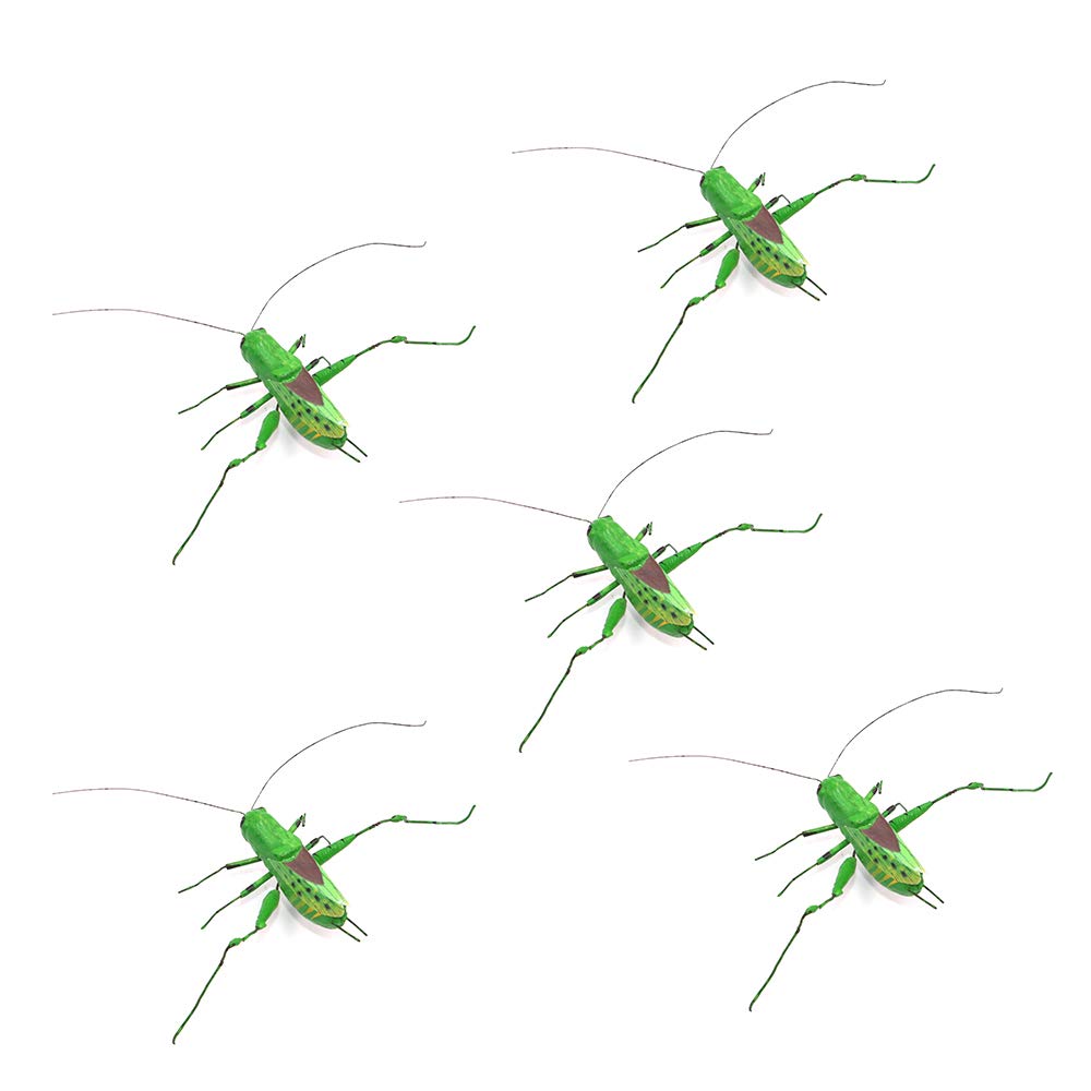 Namvo 5Pieces Insects Bugs Action Figure Playset - Educational Insect Toy - Perfect Party Pack and Gag Gift -Cricket