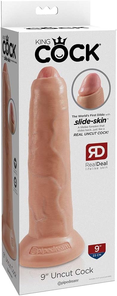 ABS King Cock Uncut Flesh 9in, u - Image 5