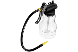 Generic Car Universal Long Nozzle High Pressure Pump Oiler Lubrication Oil Can 250ml Capacity Modern Black Tabletop Mount Bot