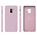 Samsung Galaxy A8 2018 Case, ELESNOW Soft Durable Flexible [Scratch Resistant] with Resilient Shock Absorption and Anti-fingerprint Design Durable Slim Fit Cover for Samsung Galaxy A8 2018 (Rose Gold)