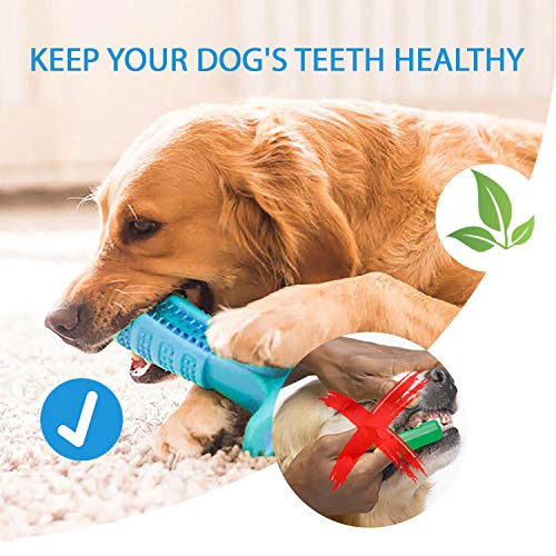 LAROSA MEDICAL Dog Chew Toothbrush - 2019 Upgraded Dog Toothbrush Toy - Safe, Non-Toxic and Durable Dog Toothbrush Stick - Best Dog Toothbrush
