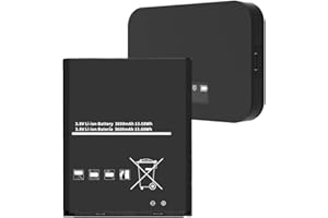 Qoutmcuy T10 Battery,3600mAh Upgraded Replacement Battery for Franklin T10 Mobile Hotspot V635061P RT410/T10