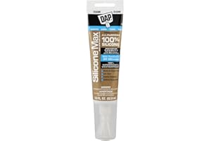 DAP Silicone Max All Purpose Sealant, Clear, 2.8 Oz (7079808792)