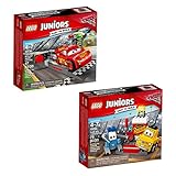 LEGO Juniors Disney Cars 66573 Building Kit Bundle (122 Piece)