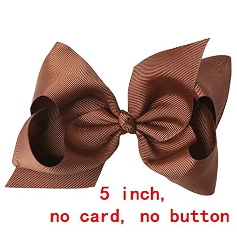 8 Inch Party Bows Large Hair Accessories For Girl Kids Hair Clip