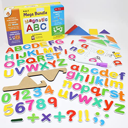 ButterflyEdufields Alphabets Letters, Numbers and Shapes ABC