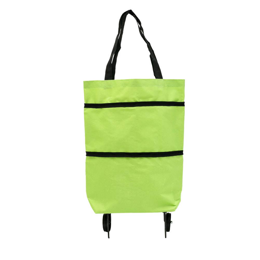 rolling grocery tote