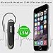 Wireless Bluetooth Headset,LESHP Hands Free Headphone for driving Meeting Sports Mini Long Standby Car Bluetooth 4.0 Headset Earphone Headphone (Black)
