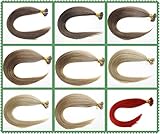 haibis 16''-22''Straight Remy Nano Ring Tip Human Hair Extensions with Nano Rings 1g/s 100s