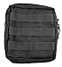 Red Rock Outdoor Gear Molle Utility Pouch, Black, Large