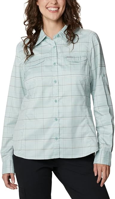 Columbia Silver Ridge™ Lite Plaid Camiseta para Senderismo Mujer