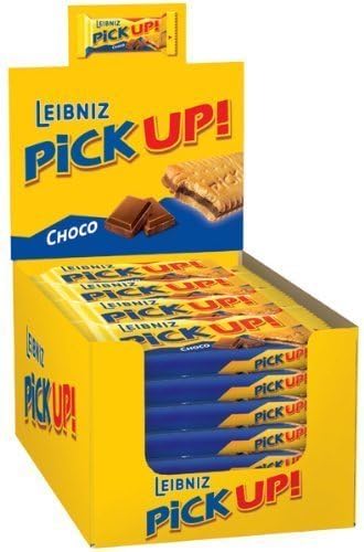 LEIBNIZ PICK UP BARS, CHOCO, 48 BARS (28 grams) by Leibniz