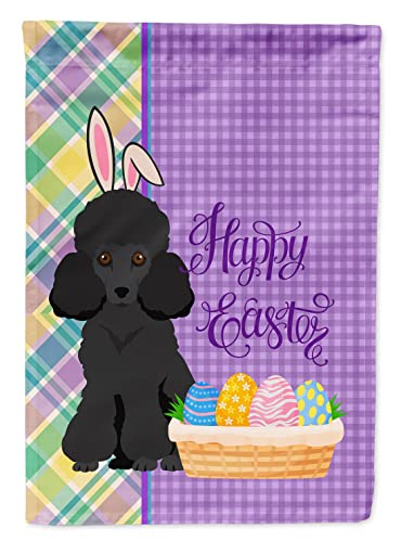 Caroline's Treasures WDK5075GF Toy Black Poodle Easter Flag Garden Size Mailbox…