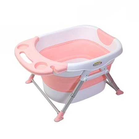 Disponible en 3 colores Azul, Rosa, Gris Azul Ba/&ntilde;era bebe plegable y port/&aacute;til.