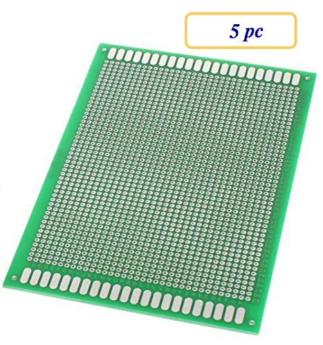 5 pc Double Sided Protoboard Prototyping PCB Board 10cm x 15cm