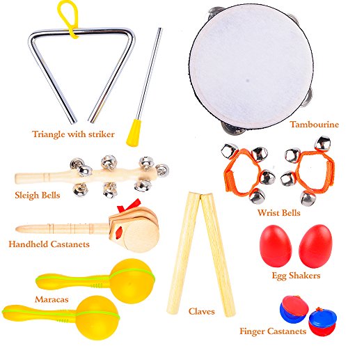 image for aGreatLife Montessori Musical Toys for Toddlers - Assorted Wooden Inst