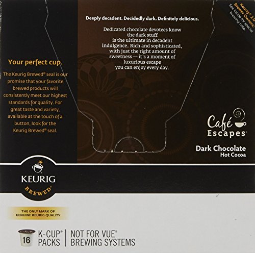 Cafe Escapes Dark Chocolate K-Cups - Image 3