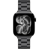 TRUMiRR Band for Apple Watch Series 11 10 42mm 46mm, Stainless Steel Watchband Men Women Strap for iWatch Ultra SE 3 2 Series 9 8 7 6 5 4 40mm 41mm 44mm 45mm 49mm