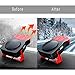 Portable Car Heater, Car Defroster Defogger, Heating Cooling Fan, 30 Seconds Fast Heating, Auto Ceramic Heater Windshield Defroster that Plugs Into Cigarette Lighter 12V 150W 3-Outlet