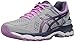 ASICS Women's Gel-Kayano 22 Running Shoe, Silver/Violet/Deep Cobalt, 8.5 M US