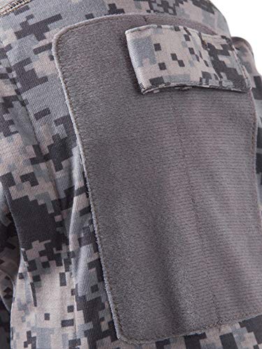 Sexy-Dance-Tactical-Uomo-Camo-Combat-Camicia-a-Maniche-Lunghe-Stile-Militare-Slim-Fit-Outdoor-Top-con-Tasche-per-Caccia-Campeggio-Escursioni