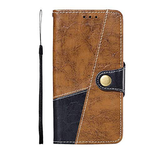 Bokoo Stylish Anti-Scratch Leather Slot Wallet Stand Flip Cover Skin Case for Samsung Galaxy S10E 5.8 inch