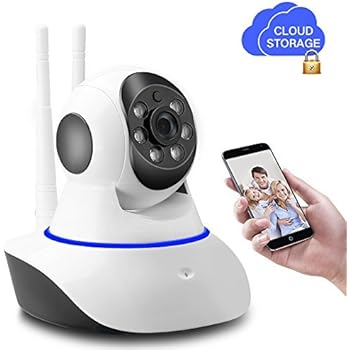 Amazon.com : Phiseco Security Camera 720P HD Wifi Wireless