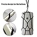 TOOVREN Silicone Case Phone Holder Adjustable Cover with Detachable Lanyard Strap